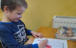 Więcej o: Zajęcia w ramach projektu „Z kotem Amadeuszem przez świat wartości i emocji”